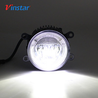 Vinstar Exclusif Universel IP67 10W Feux Antibrouillard LED et Feux de Jour pour Ford Fusion Focus Fiesta Mustang