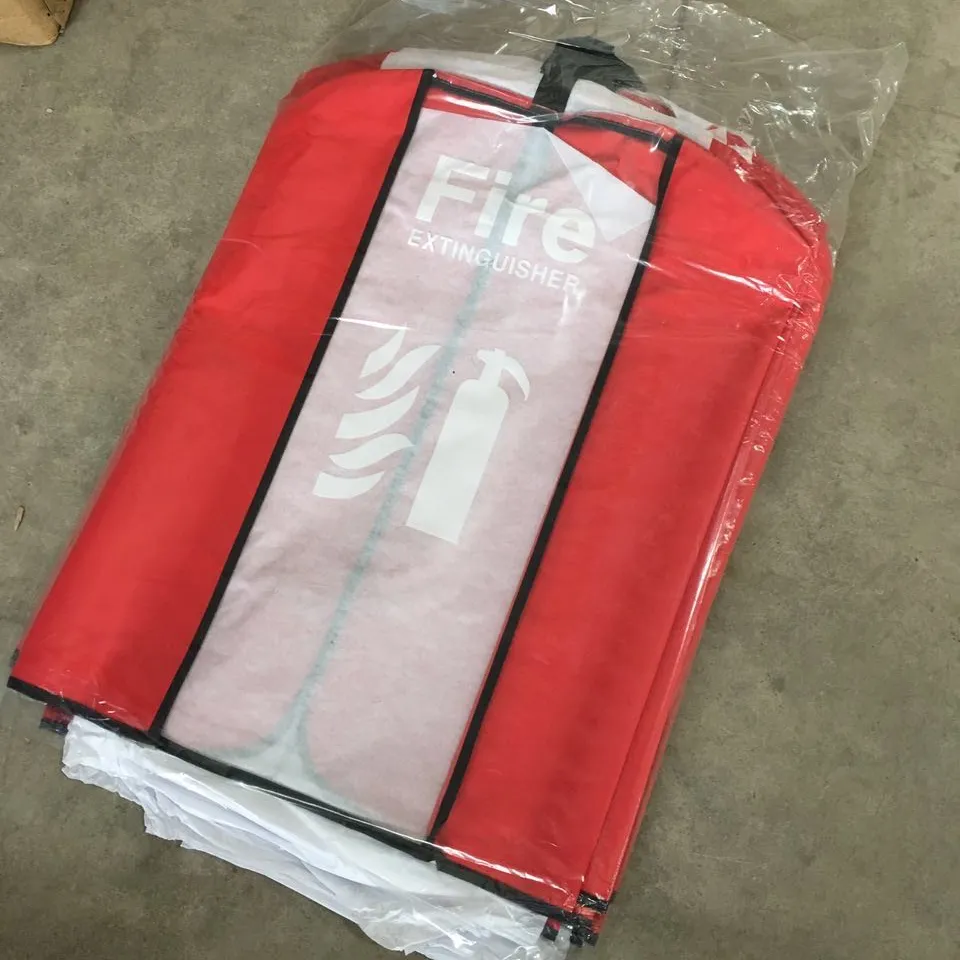 Tas Penutup Pemadam Api, Penutup PVC untuk Pemadam Api dengan Jendela Pandang