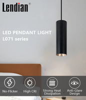 Luminaire de lustre suspendu rond à LED personnalisé 8W - 30W pour bureau à domicile Solution d'éclairage de plafond suspendu à économie d'énergie de style nordique