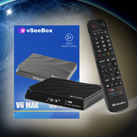 Dispositivo de Streaming 8K HDR WiFi6 Quad Core Android 14, VSEEBOX V6 Max, Reproductor Multimedia para Cine en Casa
