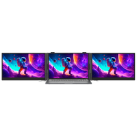 Écran portable LCD 15,3 pouces, extension d'écran pour ordinateur portable FHD 60 Hz, Type-C, compatible MAC/Windows/Android/Linux/Chrome OS, Blackview DCM8