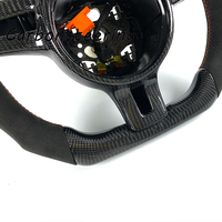 Modifications intérieures pour Porsche, volant personnalisé en fibre de carbone pour Porsche 991 Carrera S Cabriolet Turbo-S GT3, accessoires de mise à niveau