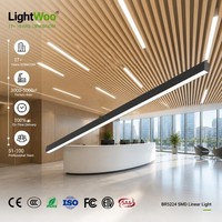 Lumière linéaire LED polyvalente, 3 modes d'installation : encastrée, suspendue, ou à poser en surface. Idéale pour l'éclairage de travail, les ateliers et le detailing.