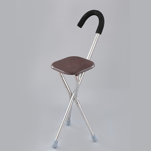 <span class=keywords><strong>Chaise</strong></span> <span class=keywords><strong>de</strong></span> béquille pour personnes âgées, confortable et antidérapant, bâton <span class=keywords><strong>de</strong></span> marche médical pour hommes âgés avec tabouret - Product Image 2