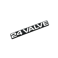 Autocollants et emblèmes de voiture brillants autocollants en ABS de haute qualité pour Land Cruiser LC76/LC79/LC71 - Style sportif