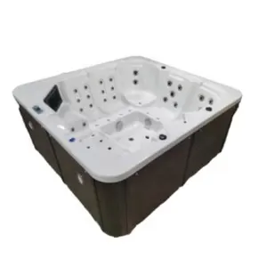 Hot Selling Acryl Hottubs 5 Personen Outdoor Whirlpools Tot Tub Spa Sex Spa Wannen mit Musik