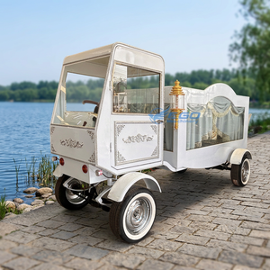 Cercueil électrique bicolore personnalisé élégant et stylé, cercueil funéraire moderne, cercueil électrique à chevaux - Product Image 1
