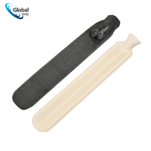 Bouteille d'eau chaude de <span class=keywords><strong>grande</strong></span> <span class=keywords><strong>taille</strong></span> avec ceinture longue-Sac en caoutchouc injectable avec couvercle moelleux détachable, chauffe-<span class=keywords><strong>taille</strong></span> de thérapie par la chaleur - Product Image 3