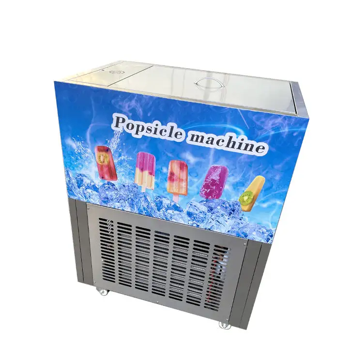 Tout nouveau type rotatif jus liquide glace sucette Popsicle faisant la machine