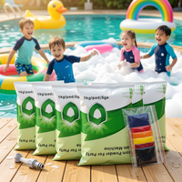 Nouvelle poudre de mousse colorée pour fête, 1 kg/sacs, pour machine à mousse de piscine, machine à mousse de fête, poudre pour machine à mousse.