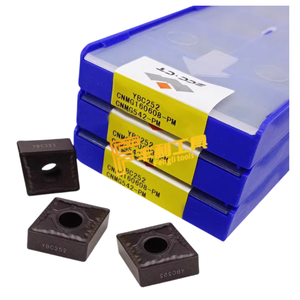 ZCC <span class=keywords><strong>CT</strong></span> ZCC.<span class=keywords><strong>CT</strong></span> ZCCCT Zhuzhou Diamond CNMG120404-PM YBC252 Herramientas de torneado de carburo de corte originales para torno CNC Insertos de corte Máquina Recubrimiento <span class=keywords><strong>PCD</strong></span> - Product Image 1