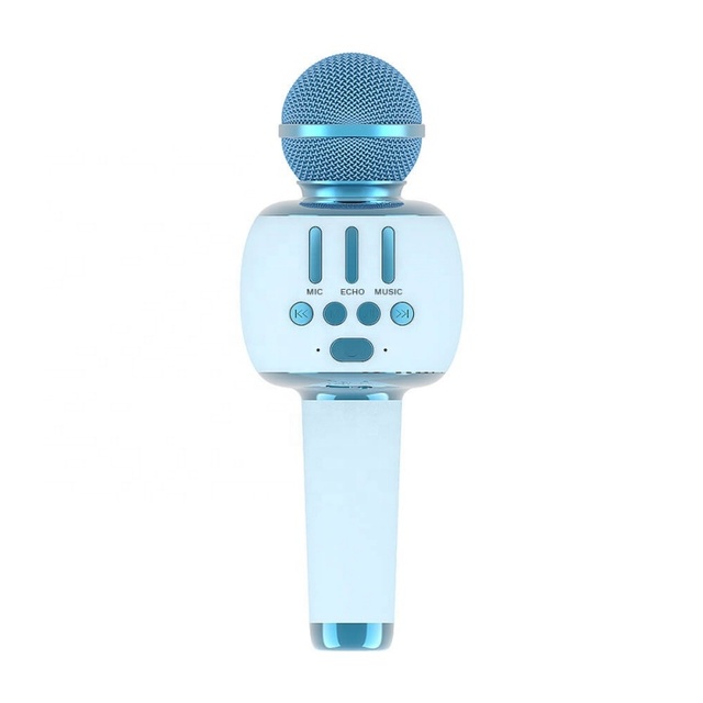 Kids Condenser Microphone for 5.0 Wireless Speaker Portable Handheld Karaoke Machine LED Lights Home Party Birthday Gift