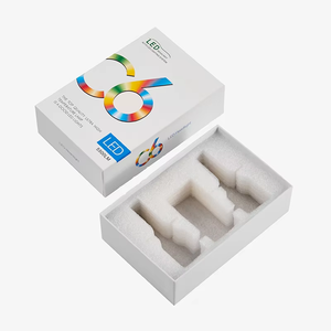 Custom LOGO Printed Tow Pieces Gift Boxes 1200g Rigid Cardboard Lid and Bottom Packaging Boxes With EPE Insert - Product Image 1