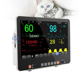 Monitor veterinario multiparametrico Touch Screen per il Vet Dog a doppio canale Anti-defibrillazione Vet Monitor - Product Image 1