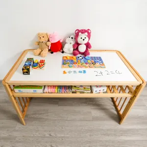 AiLiKEA 8 IN 1 EN 716 Bedroom New Baby Crib Spliced Large Bed Beech Baby Bed All Solid Wood Movable Multi-functional Bed