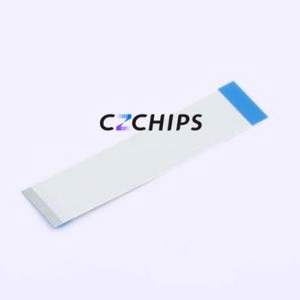 HX FFC-1.0-22P-100mm F FFC Cable (Flexible Flat Cable) P=1mm Connector 22P 1mm 0.3mm Reverse - Product Image 2