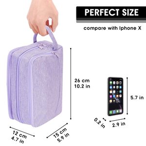 Vacation Makeup Storage <b>Bag</b> Travel Toiletry <b>Bag</b> for Women Hanging <b>Shower</b> Kit Shaving and Washing Kit Cosmetic <b>Bags</b> & Cases - Product Image 5