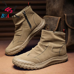 Nouvelles Bottes Décontractées Montantes Automne-Hiver, Chaussures de Travail à Lacets, Résistantes à la Saleté, Imperméables en EVA - Product Image 2