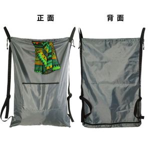 Homey Large Capacity Heavy Duty Oxford Waterproof Polyester Reusable Multi-Purpose Dry Bag <b>Drawstring</b> <b>Backpack</b> Laundry Wet - Product Image 6
