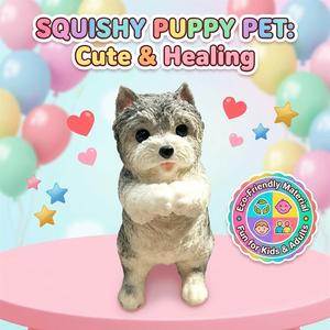Wholesale Custom Simulated TPR <b>Teddy</b> Dog New Arrival Premium <b>Puppy</b> Squishy Stress Relief Fidget Toy For Kids Party Favors Gift - Product Image 3