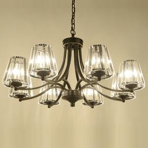 ثريا كريستال أمريكية بإضاءة LED لغرفة المعيشة، تصميم فاخر وعصري وبسيط، إضاءة لغرفة الطعام وغرفة النوم، إضاءة معلقة جديدة للمنازل والدوبلكس - Product Image 1