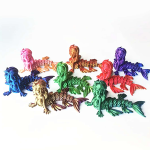 Varillas de Plástico Impresas en 3D con Diseño de Sirenas de Colores Deslumbrantes, Juguete Personalizado de China, Impresión 3D - Product Image 1