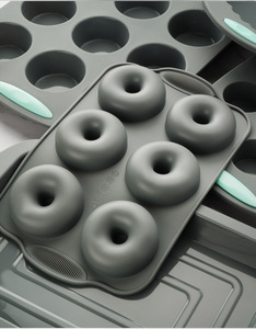 Moule à gâteau en silicone de qualité supérieure résistant aux hautes températures, moule rond antiadhésif pour la cuisson à la maison - Product Image 4