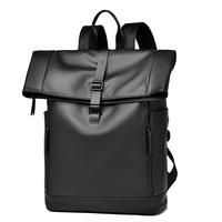 Sac à dos d'école étanche en PU pour ordinateur portable, grande capacité, personnalisable, avec poches, pour étudiants, en stock