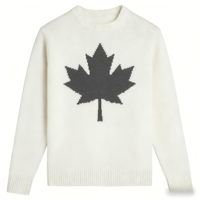 Pull en tricot vintage pour homme, pull décontracté à col rond et manches longues pour homme, pull personnalisé pour homme, design jacquard tricoté motif météore