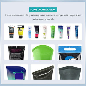 Chất lượng cao CE được phê duyệt tốc độ cao Hot Bán 5ml đến 60ml đến 120ml tự động siêu âm mềm ống làm đầy và niêm phong máy - Product Image 2