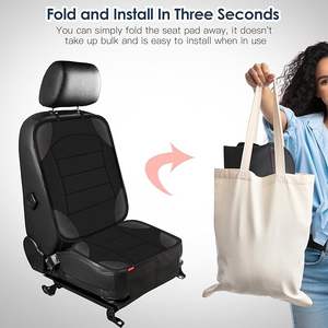Couvertures universelles de poches en maille de tapis en cuir pour siège avant de voiture imperméable antidérapant protecteur universel de siège pour animaux de compagnie véhicules de bébé - Product Image 4