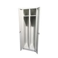 Autres meubles scolaires Armoire en tissu Armoire à casiers en métal Casier de rangement pour vêtements d'étudiant à 2 niveaux