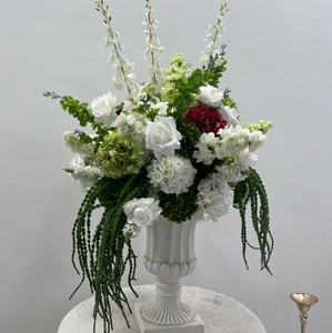 M-FB95 Décoration de luxe pour mariage, arrangement de fleurs en soie rouge, <span class=keywords><strong>champagne</strong></span>, bleu, boules de fleurs pour centre de table - Product Image 6