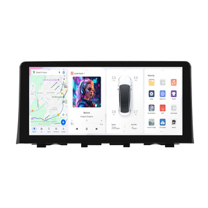 DUDU7 MEKEDE - Radio con Pantalla Táctil <span class=keywords><strong>Android</strong></span> de 10.33 Pulgadas <span class=keywords><strong>para</strong></span> Coche, con Rejillas de Ventilación, Pantalla HD Grande <span class=keywords><strong>para</strong></span> HONDA Civic 2016-2021, Funcionalidad AUX - Product Image 1