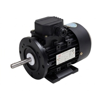 Moteur asynchrone triphasé haute température 380V 0.37kW à montage par bride 50/60Hz, pompe de surpression industrielle entièrement fermée pour