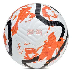 2024 Estilo caliente Stock Disponible Tamaño 5 Liga de fútbol PU Unión térmica balón de fútbol competitivo entrega en 72 horas