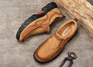 <span class=keywords><strong>Chaussures</strong></span> de randonnée pour hommes en <span class=keywords><strong>cuir</strong></span> de vache véritable, style sport, marche et travail, taille 46, vente en gros - Product Image 5