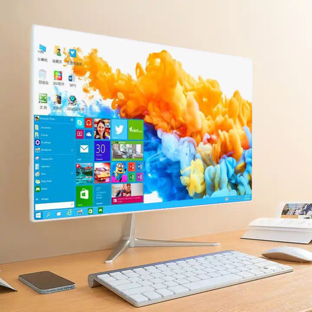 All-in-one PC Desktop Computer Core I5 PC AIO 21.5 23.8inch I5 I7 I9 8GB Computador DDR4 All in One Computer