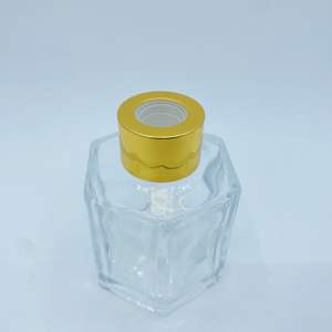 50ml for <b>Reed</b> <b>Diffuser</b> Bottle Empty Glass Jar with Plastic Cap for DIY Aromatherapy Replacement Rattan - Product Image 3