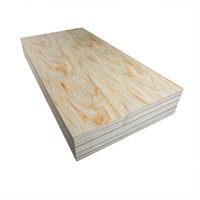 Panneau mural en PVC imitation marbre 1220x2440mm, panneau UV intérieur, panneau mural décoratif en PVC, feuille de marbre en PVC