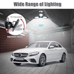 Plafonnier <span class=keywords><strong>LED</strong></span> moderne à vente chaude, indice de protection IP65, angle réglable, luminaire déformable pour <span class=keywords><strong>sous</strong></span>-<span class=keywords><strong>sol</strong></span>, garage, atelier, entrepôt - Product Image 2