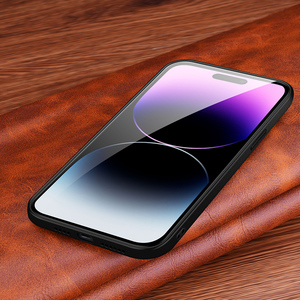 Custodia per cellulare in vera pelle con motivo coccodrillo per <span class=keywords><strong>Iphone</strong></span> 15 14 13 Pro Max cover posteriore - Product Image 2