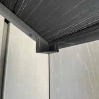Abri à outils de jardin Kenda Apex 8x12 pieds : Abri de rangement extérieur résistant aux intempéries pour les fournitures de jardin