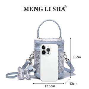 Sac seau bandoulière femme Niche Design 2025 – Nouveau modèle en PU grande capacité, couleurs contrastées, style décontracté et haut de gamme - Product Image 4