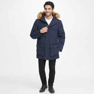 Vêtements d'hiver pour hommes, doudoune en duvet de canard blanc, parkas pour homme, épaisses et chaudes, vestes de neige, manteaux, coupe-vent, parkas pour homme - Product Image 1
