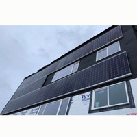 Support mural en aluminium pour panneau solaire, système de fixation verticale pour panneaux solaires, support mural pour balcon et façade de bâtiment