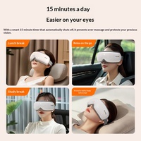 Masseur oculaire, compresse chaude, masque pour les yeux, appareil de soin des yeux pour soulager la fatigue, rechargeable par USB