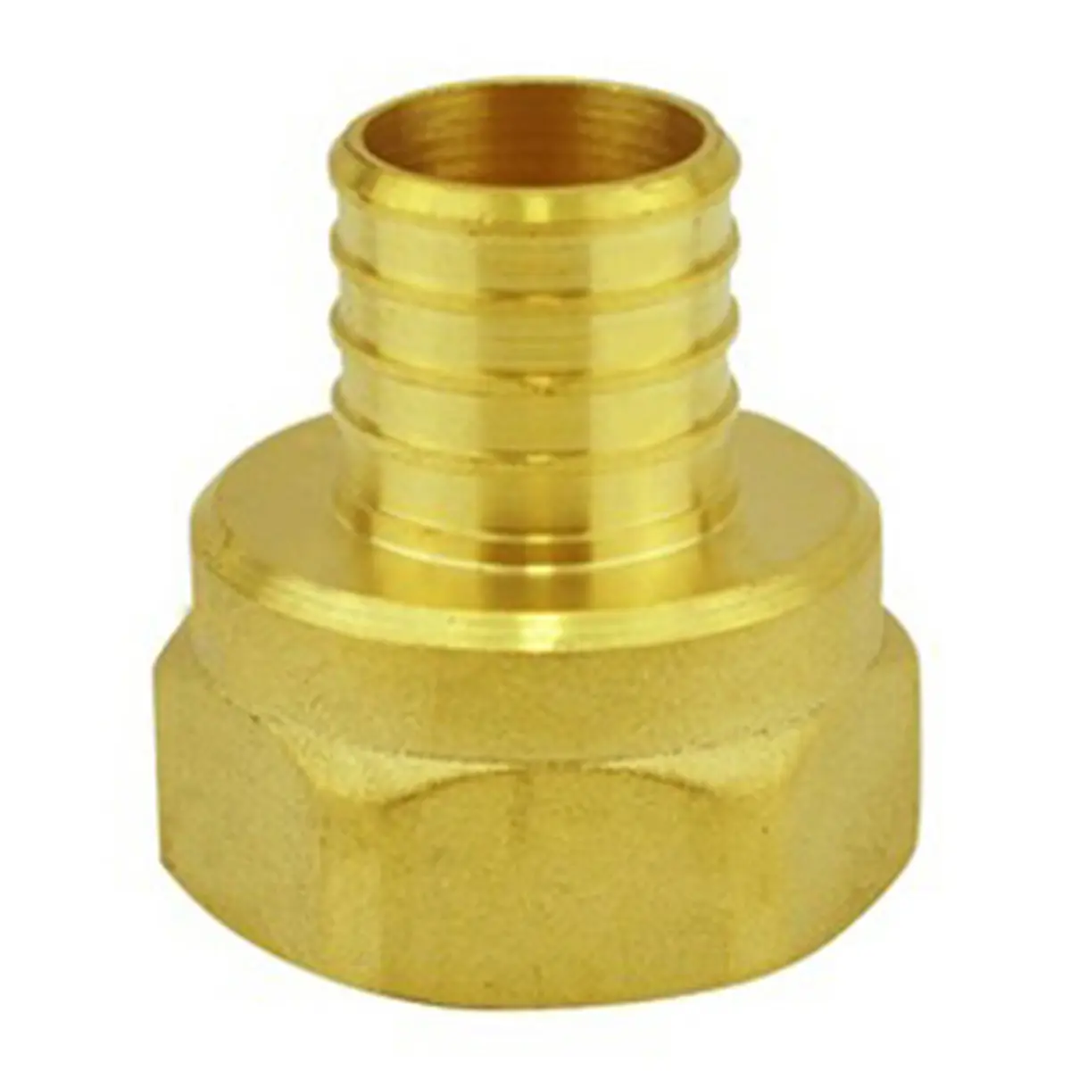 Quick Connect Lead Free Pex Plumb Tube Pex Pipe Adapter Equal Straight Threaded Brass Fitting Union Connect compression