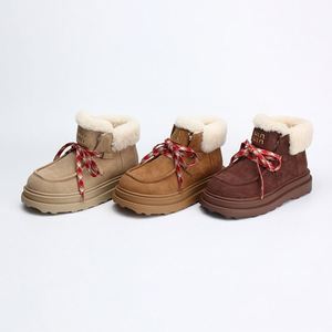 Nouvelles bottes d'hiver en fourrure, bottes chaudes en coton pour femmes, chaussures d'extérieur pour femmes, chaussures de haute qualité pour femmes - Product Image 5