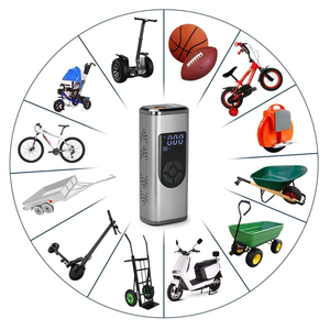 Mini petit <span class=keywords><strong>gonfleur</strong></span> de pneu électrique pompe à Air portable <span class=keywords><strong>gonfleur</strong></span> de pneu numérique <span class=keywords><strong>silencieux</strong></span> avec manomètre compresseur d'air de moto - Product Image 4